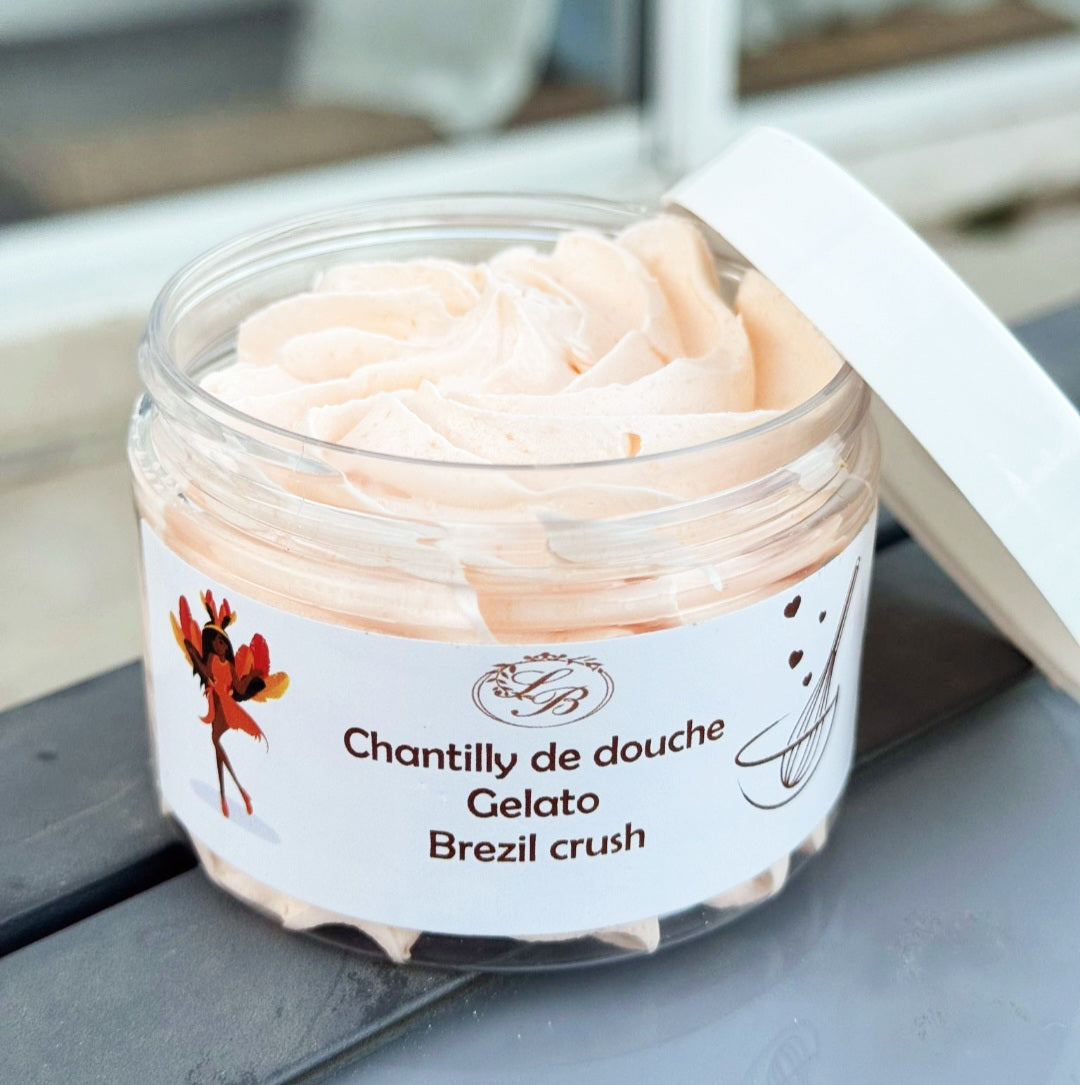 Chantilly de douche et bain Brezil crush